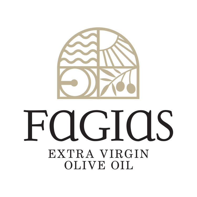 wecreate Fagias olive oil σχεδιασμός λογότυπου